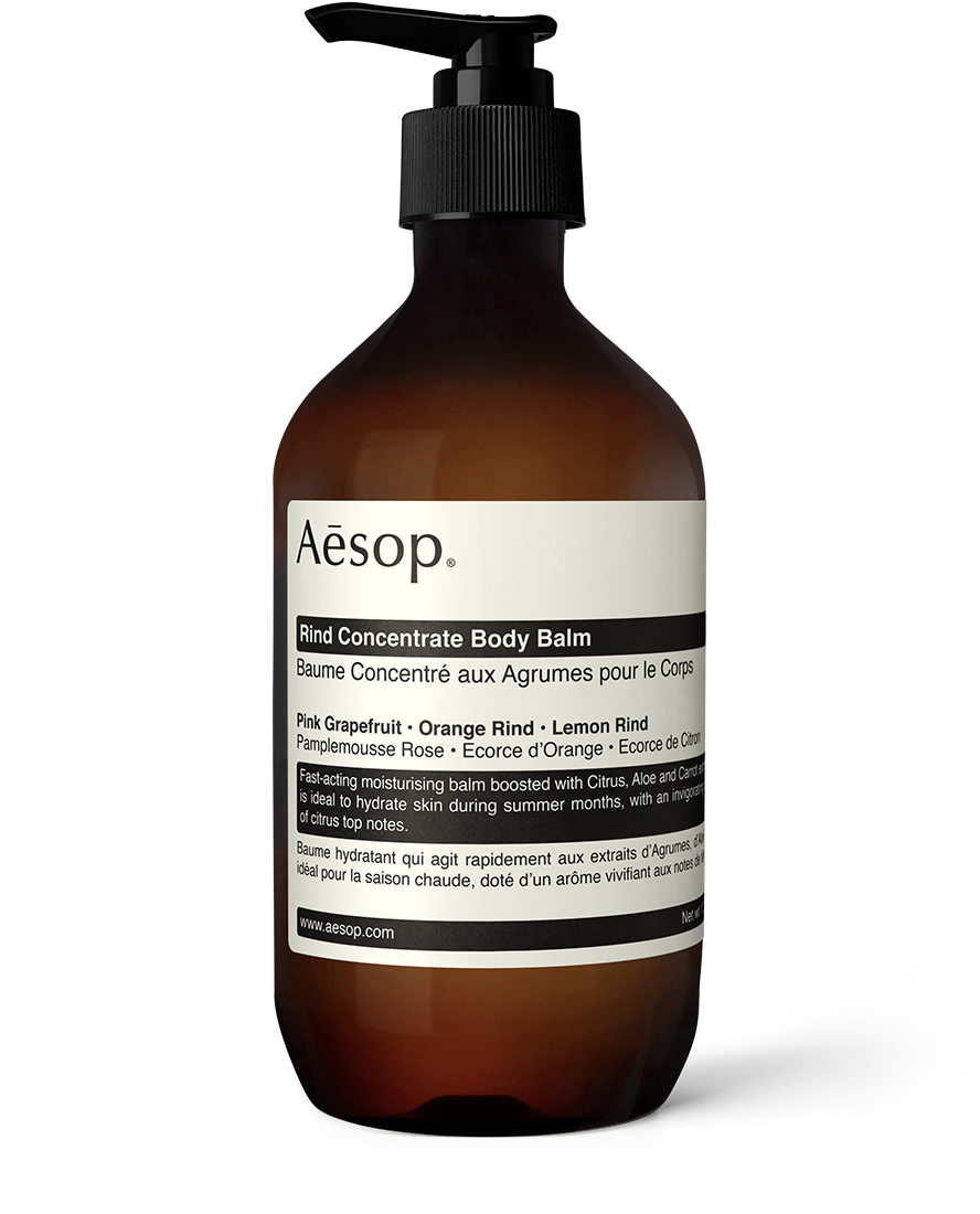 500ml bottle of Aesop Rind Concentrate Body Balm