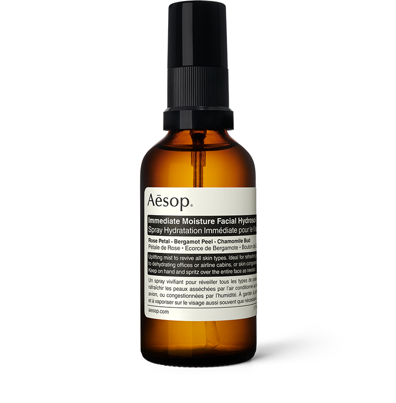 50ml Spray bottle of Immediate Moisture Facial Hydrosol